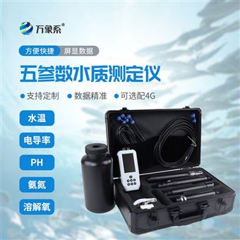 WX-SS05便携式五参数水质检测仪