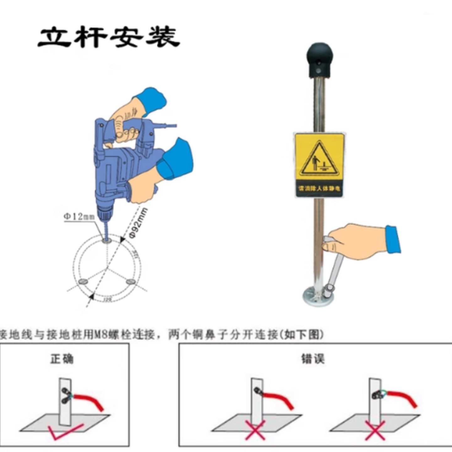 人体静电释放报警器:SM833-AS6608-Y库号：M76551
