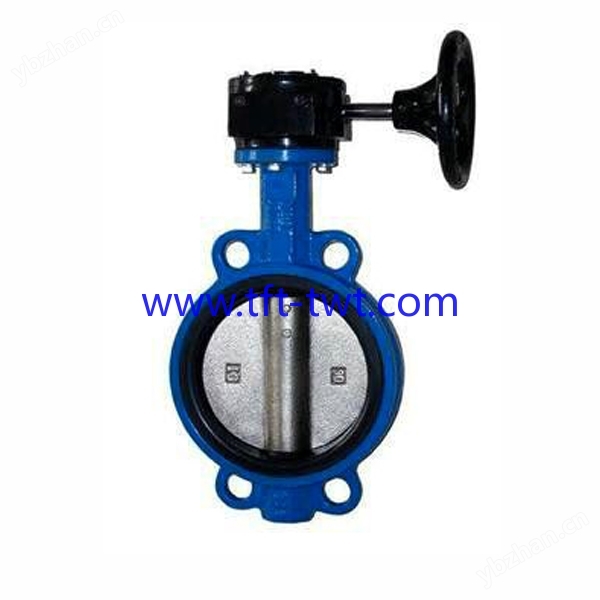 D371X蜗轮对夹式软密封蝶阀