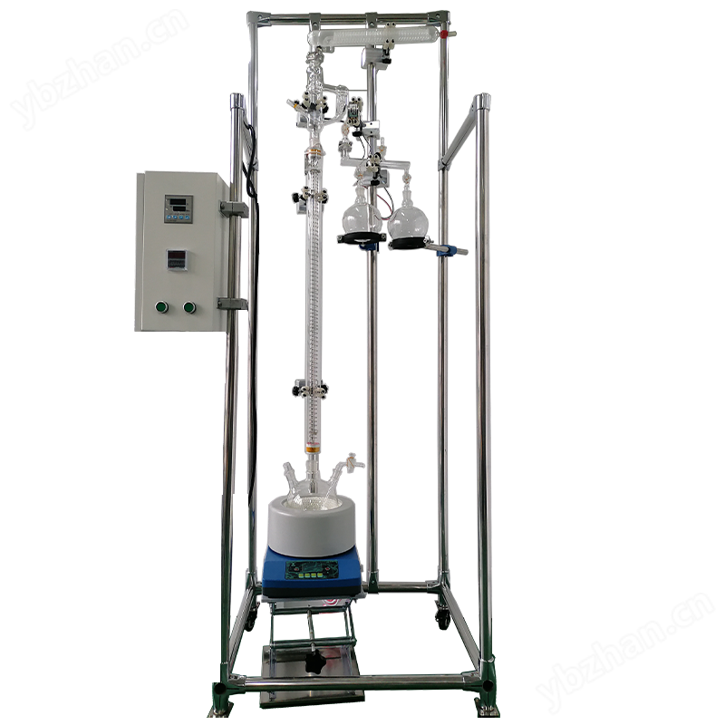 精密精餾塔裝置 高效精餾柱蒸餾分離設備