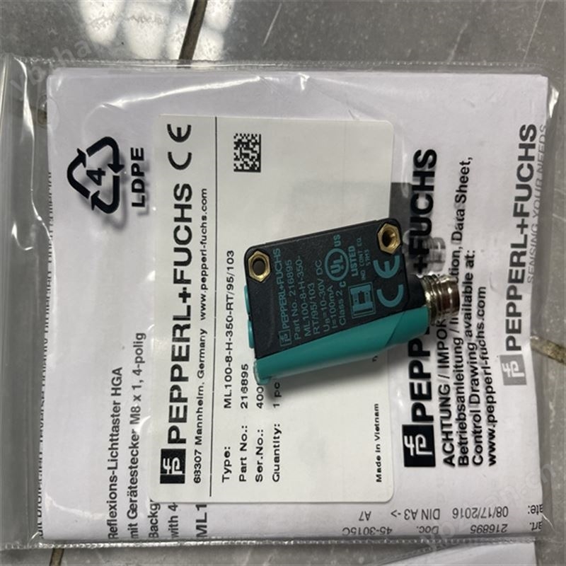 V61B517A-A2倍加福P+F管式連接電磁閥