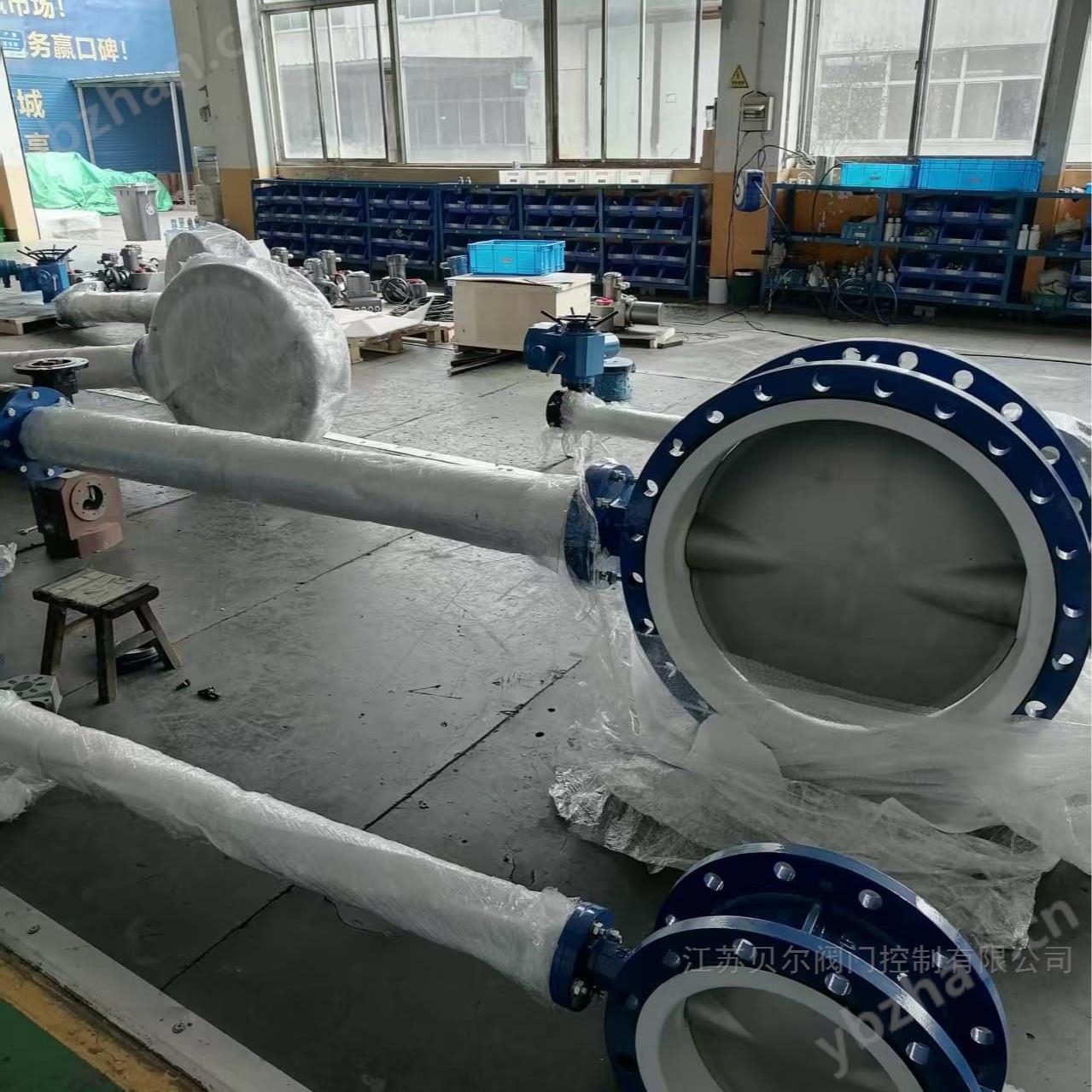 软密封电动衬氟蝶阀