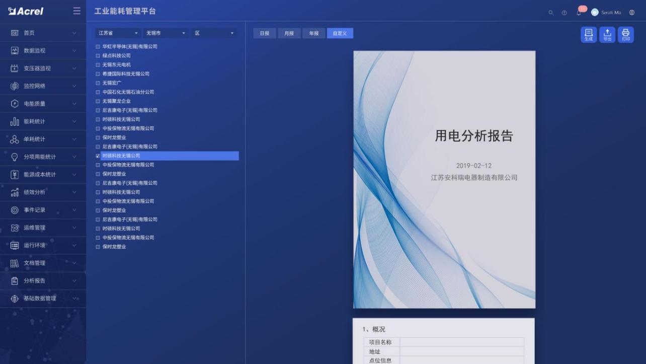分析報告