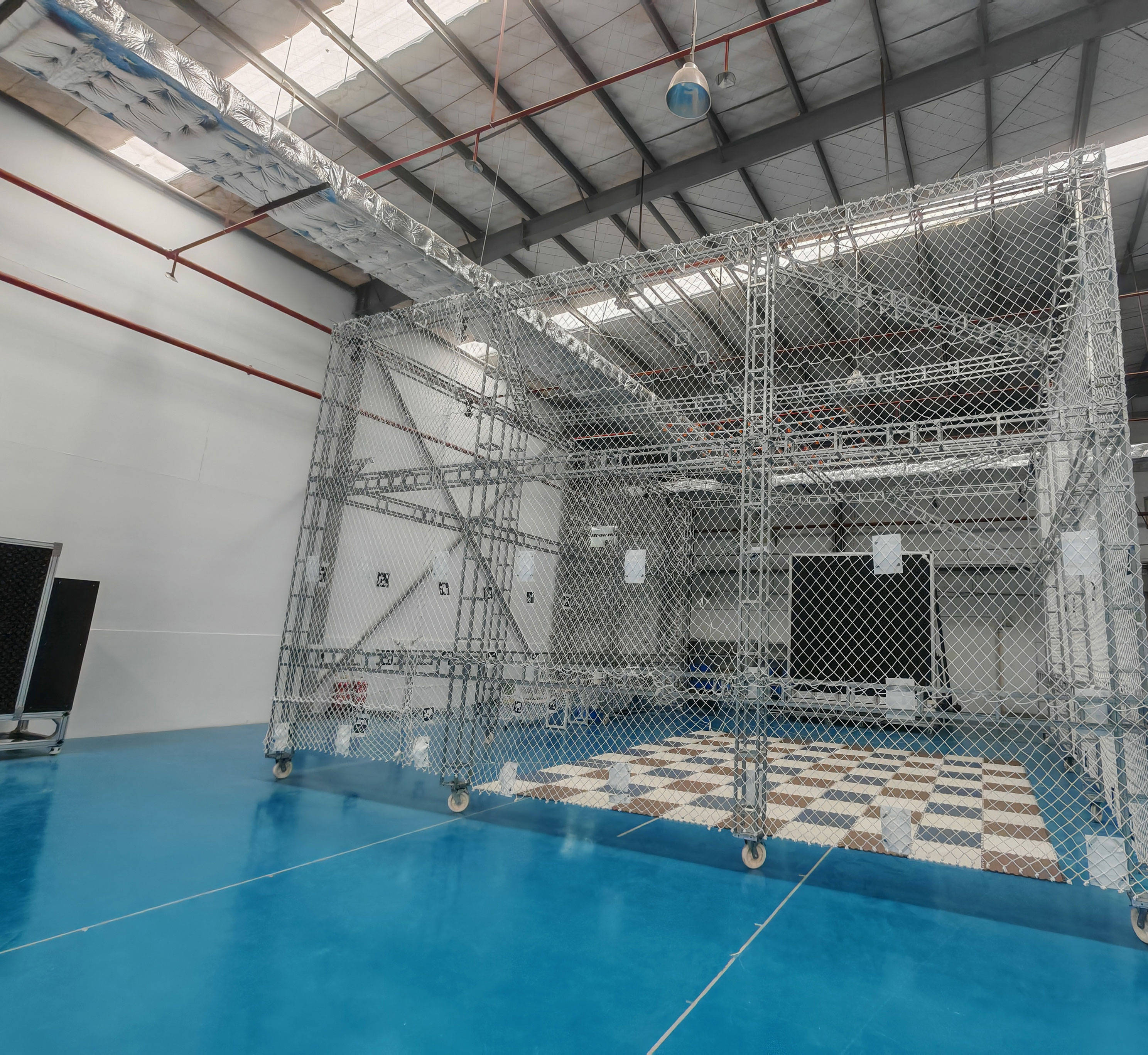 无人机抗风测试风墙的搭建要求解析