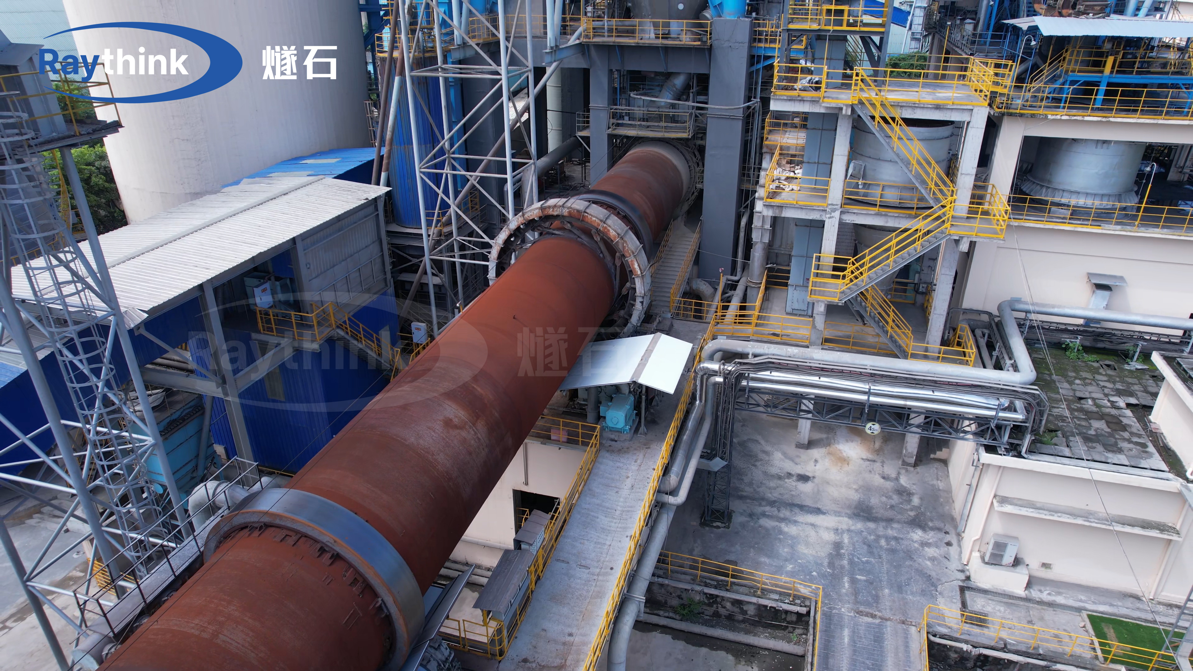 回转窑测温困局？Raythink燧石回转窑测温系统智能全景测温