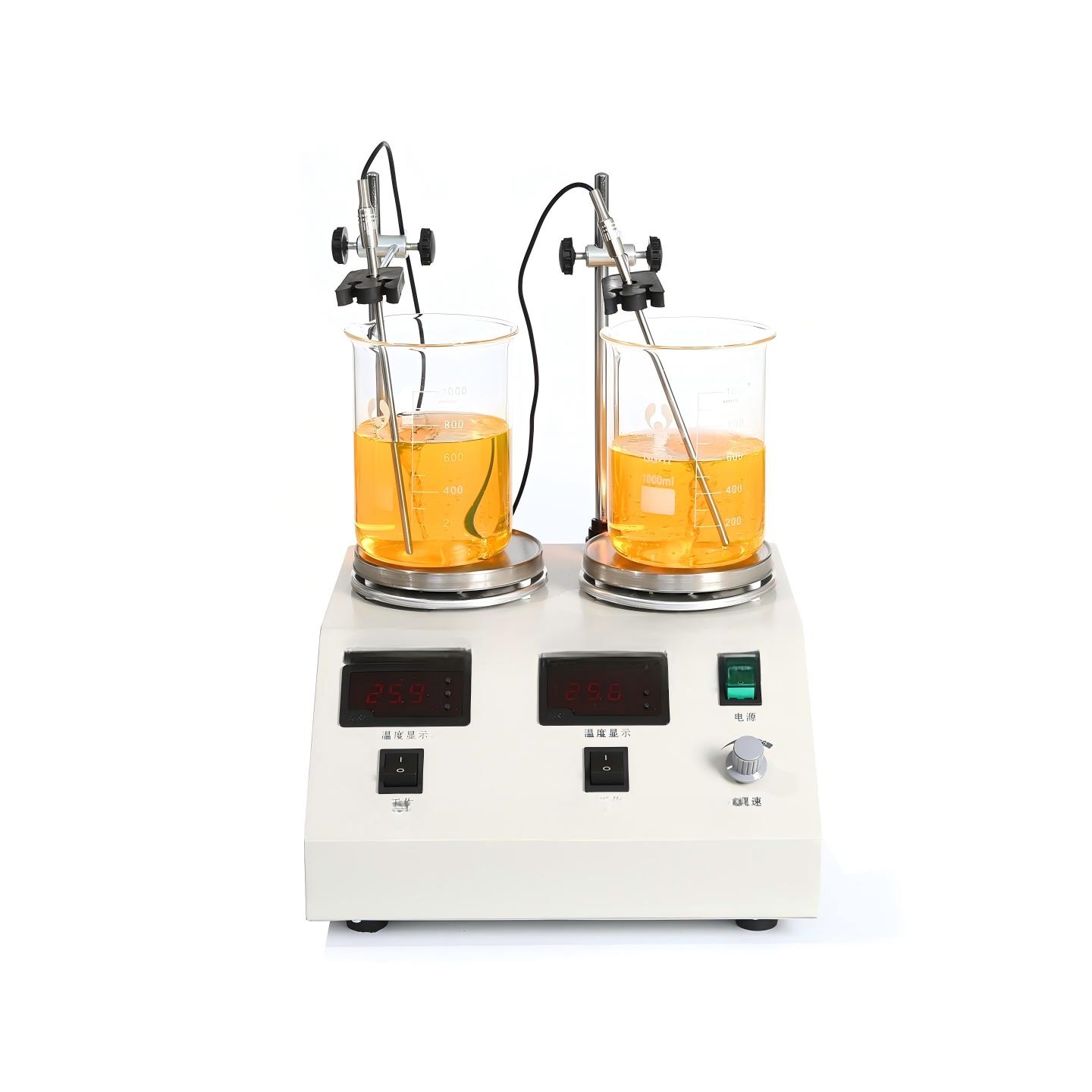 数显双头磁力加热搅拌器 型号:HX03-HJ-2A库号：M412522