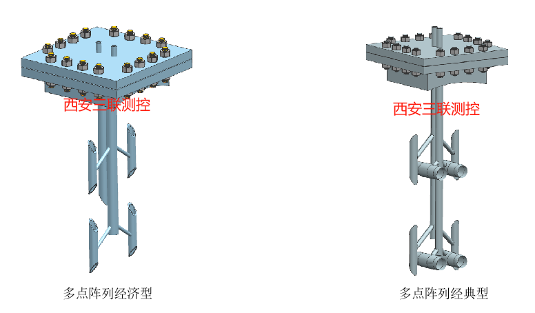 多点矩阵式气体流量计